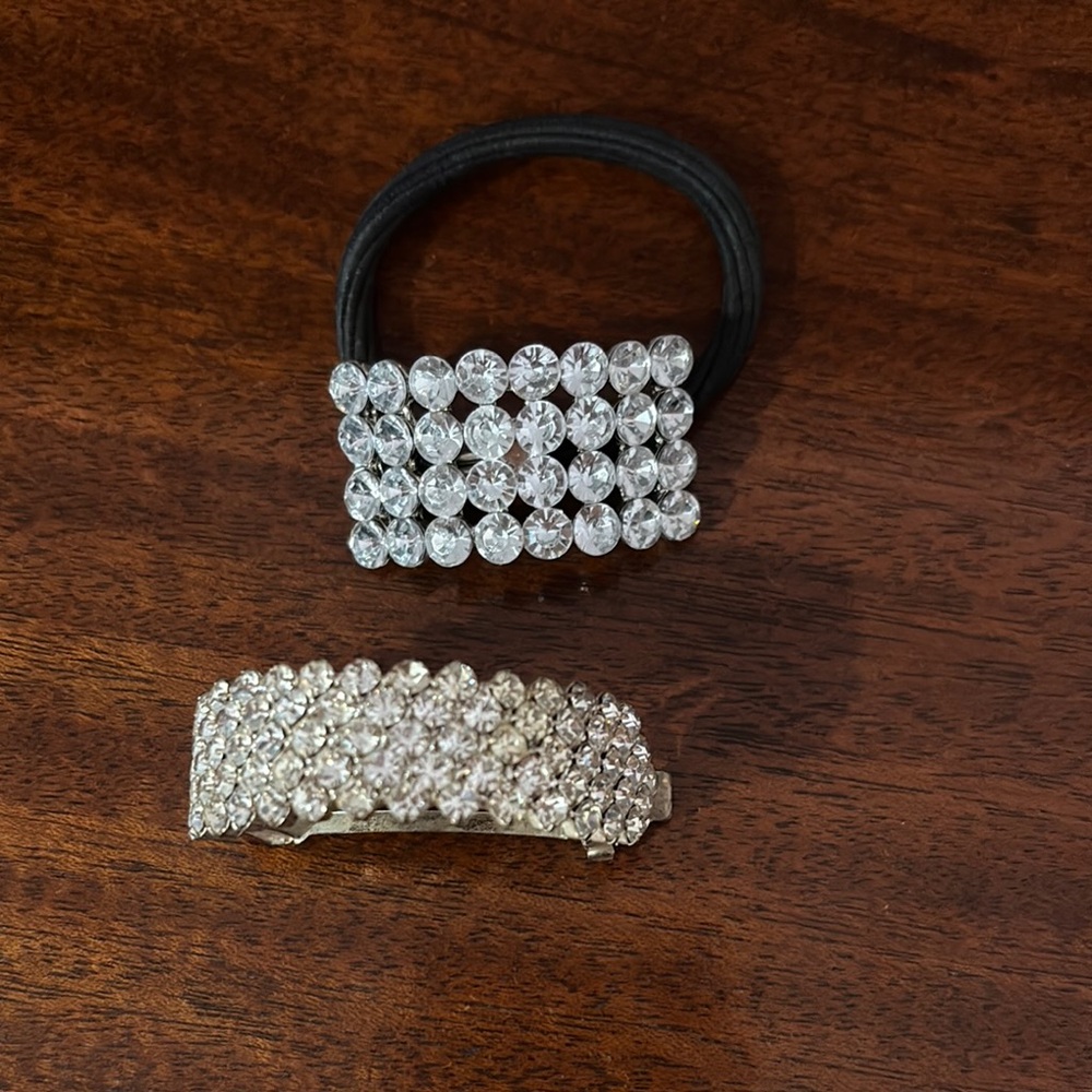 Crystal Hair Clip Set